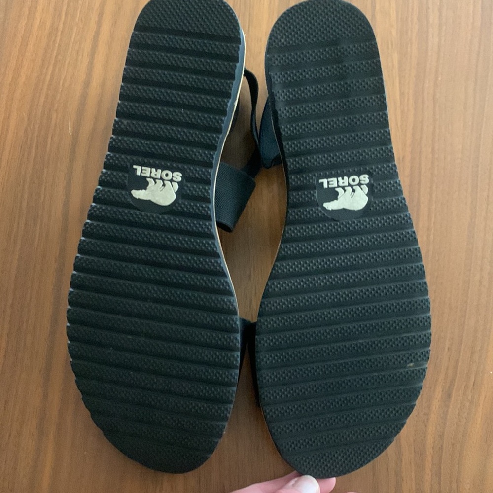 Sorel Ella Sandals in black - Picture 6 of 9